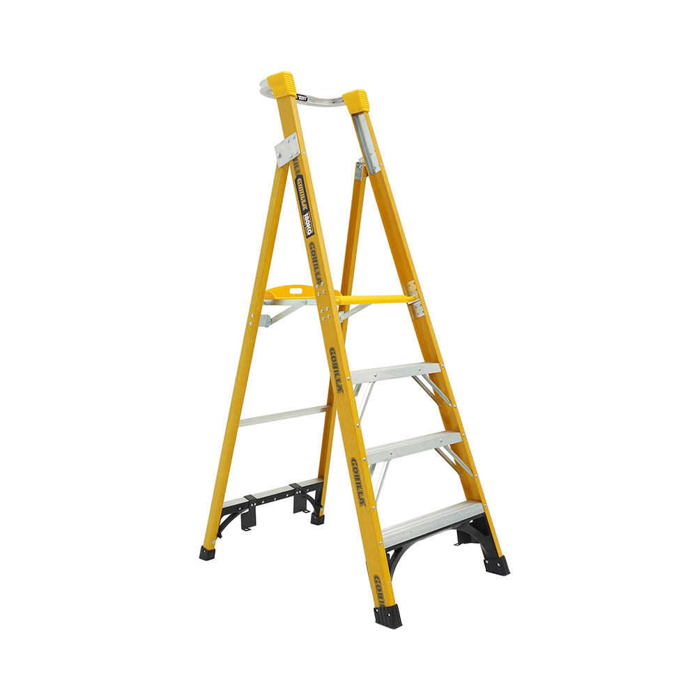 Heavy Duty Fibreglass Platform Ladders