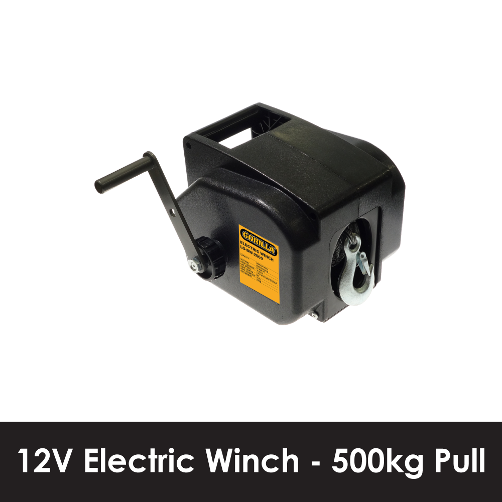 500kg 12V Electric Winch