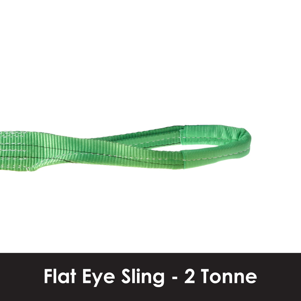 2 Tonne Flat Eye Slings
