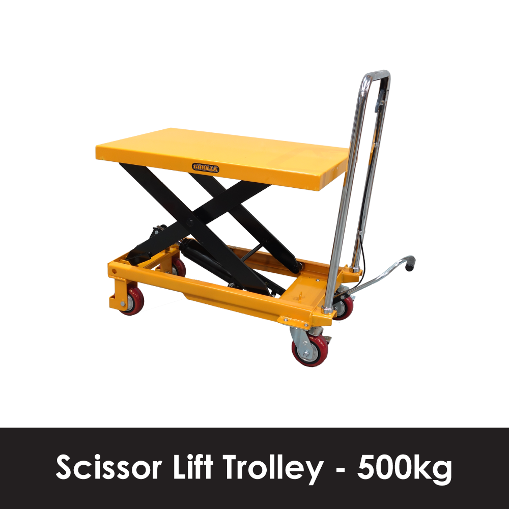 500kg Scissor Lift Trolley