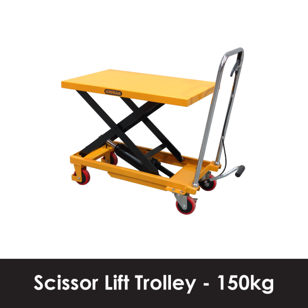 Scissor Lift Trolley - 150kg