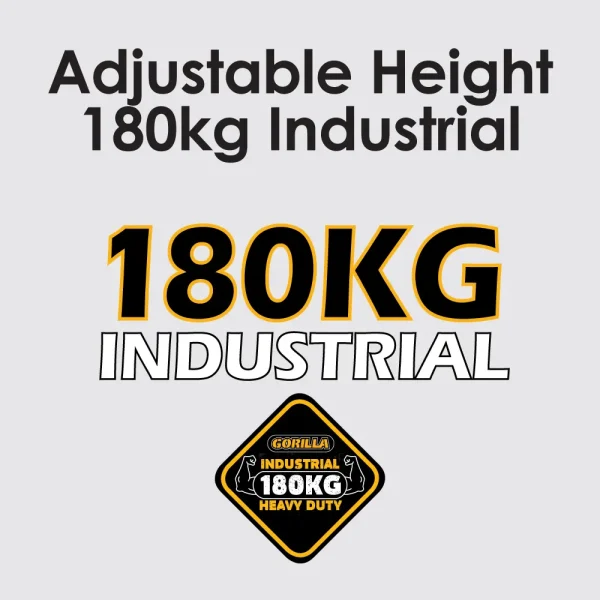 Adjustable Height 180kg Industrial Ladders